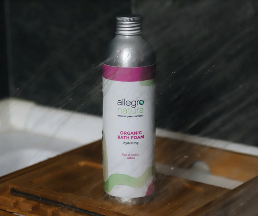 Organinis drėkinamasis dušo prausiklis